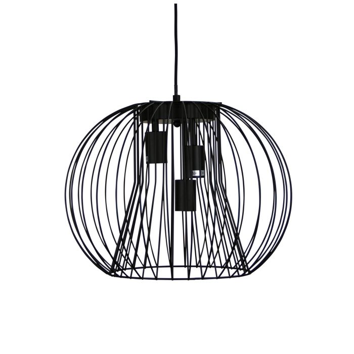 MALO.45 3 LIGHT WIRE PENDANT BLACK - OL68751/3BK