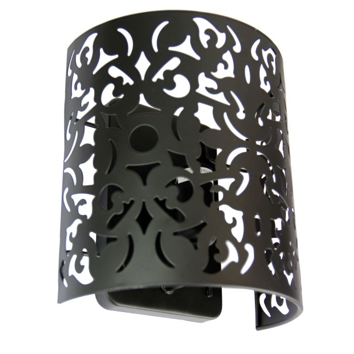 VICKY WALL LIGHT MATT BLACK E27 - OL68781BK