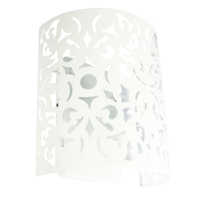 VICKY WALL LIGHT MATT WHITE E27 - OL68781WH