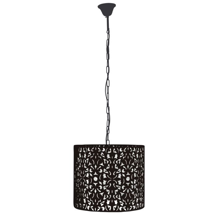 VICKY 35 1LT PENDANT MATT BLACK E27 - OL68783BK