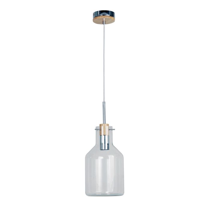 HOLBECK.17 CLEAR GLASS PENDANT - OL69291/17CL