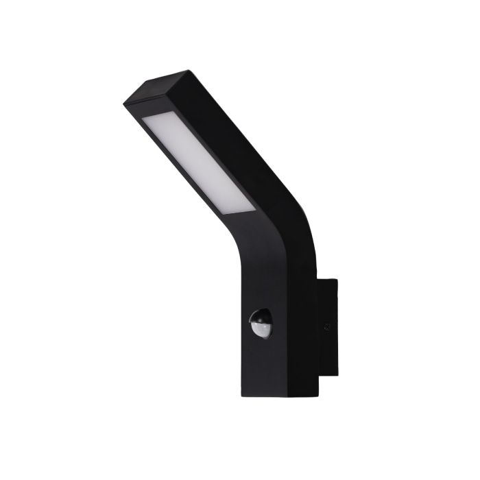 VANGUARD LED SENSOR WALL LIGHT BLACK OL7194BK