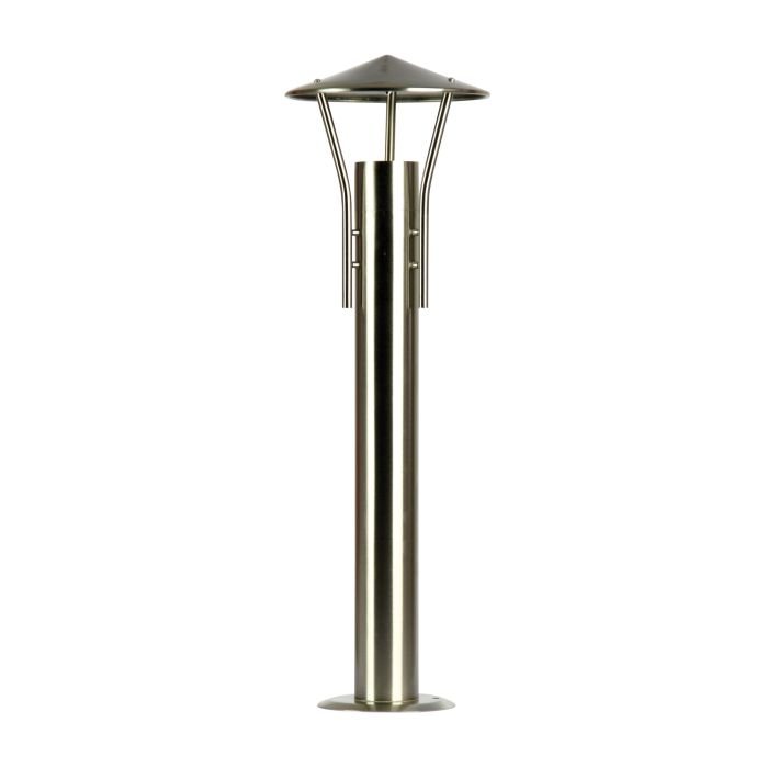 TRESCO OUTDOOR BOLLARD LIGHT STAINLESS IP44 GU10 - OL7248SS