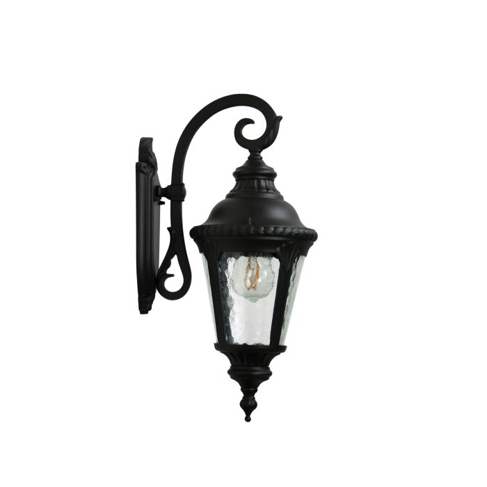 BRISTOL OUTDOOR WALL LIGHT DOWN BLACK - OL7361BK