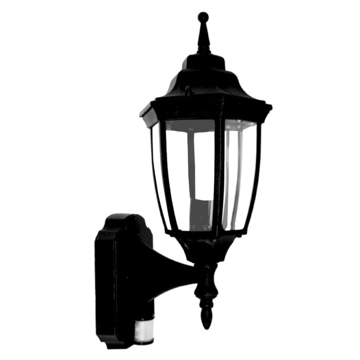 HIGHGATE SENSOR WALL LIGHT BLACK OL7664BK