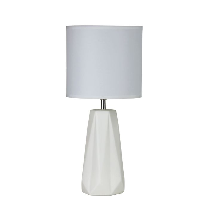 SHELLY COMPLETE TABLE LAMP WHITE  - OL90115WH