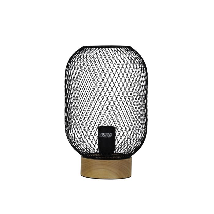 TILDA MESH TABLE LAMP BLACK - OL90130BK