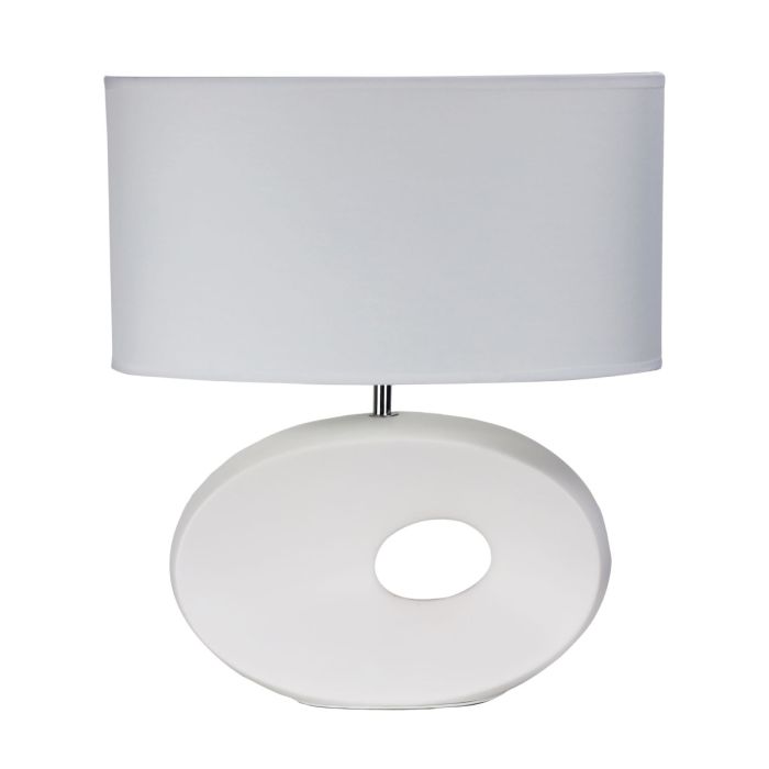 LOUISE COMPLETE TABLE LAMP WHITE OL90153WH