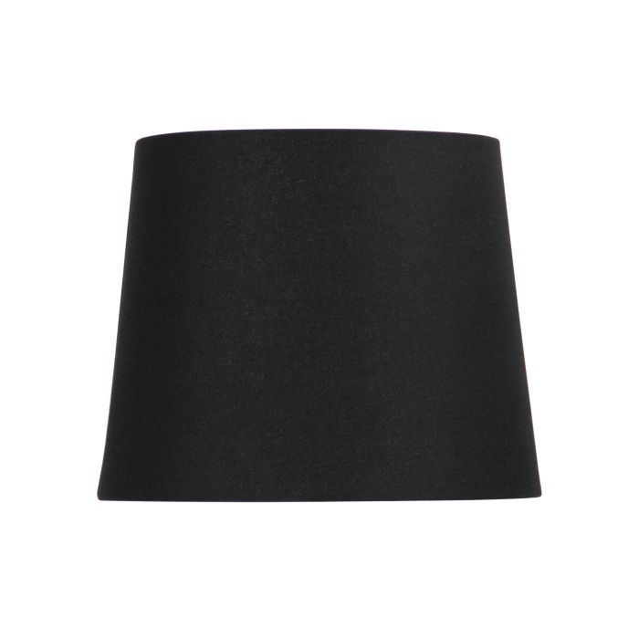 225-275-225 / 11" BLACK LINEN SHADE E27 - OL91735