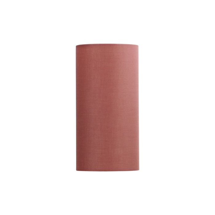 130-130-250 / 5" DUSKY PINK SHANTUNG SHADE E27 - OL91760