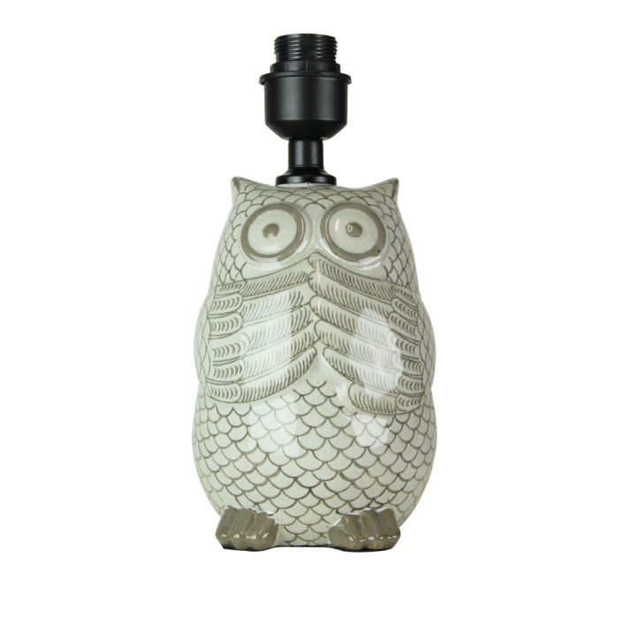 OWL CERAMIC TABLE LAMP BASE E27 - OL96947