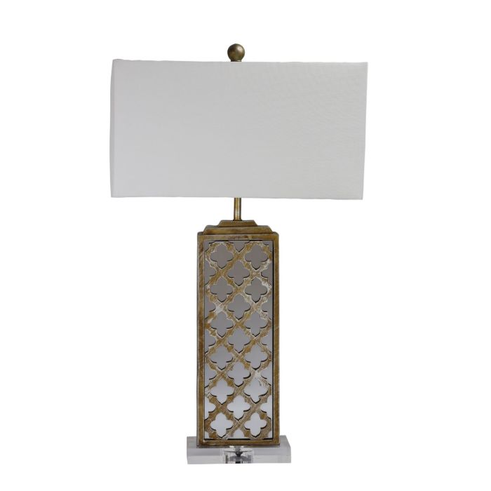 GRANADA TABLE LAMP w/ HARP SHADE OL98888