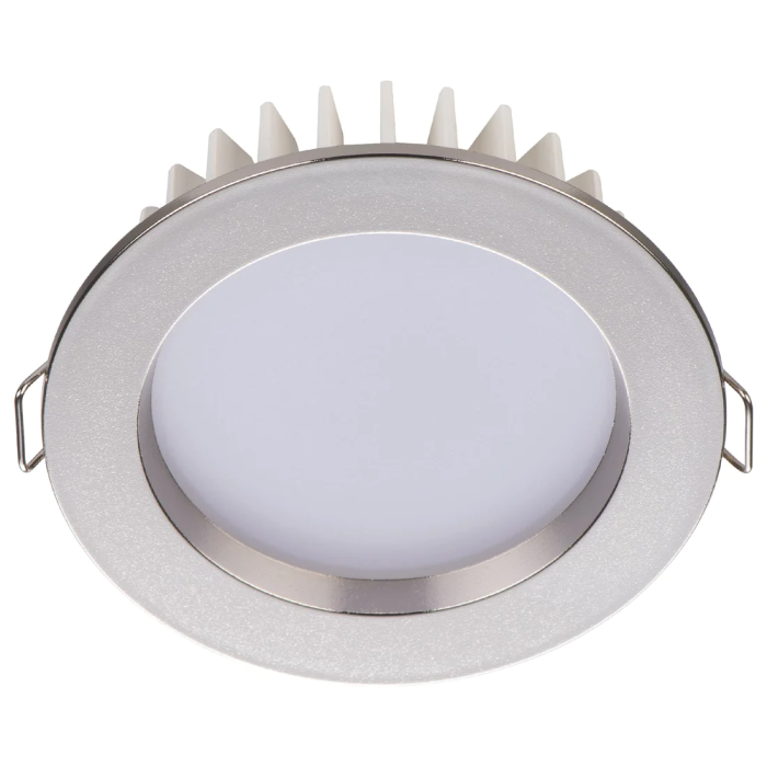 Optica Trio Lite 8W LED Tri-Colour Downlight Silver- MD490S-TRI