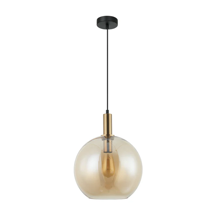 PATERA Glass with Extended Bronze Highlight Pendant Lights PATERA3