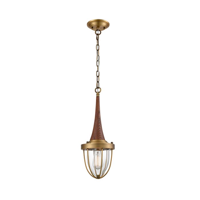 PENDANT ES X 1 Satin Brass Hardware PENDOLO2 Cla Lighting