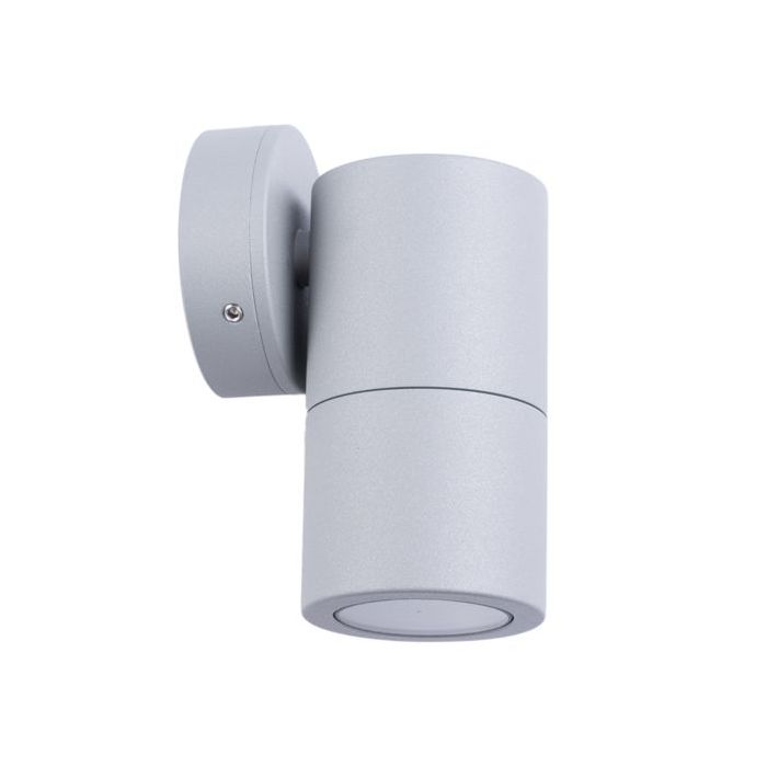 WALL MR16 12V PILLAR S/FIXED MATT GREY  PM1FSIL CLA Lighting