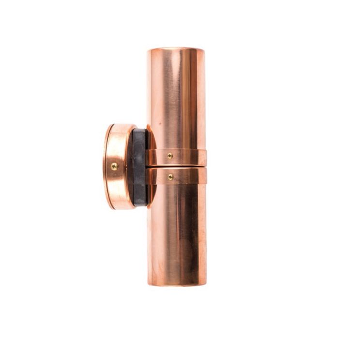 WALL GU10 X 2 (Max 35W HAL) PILLAR UP/DN PGUDCEC LIGHT WEIGHT COPPER CLA Lighting