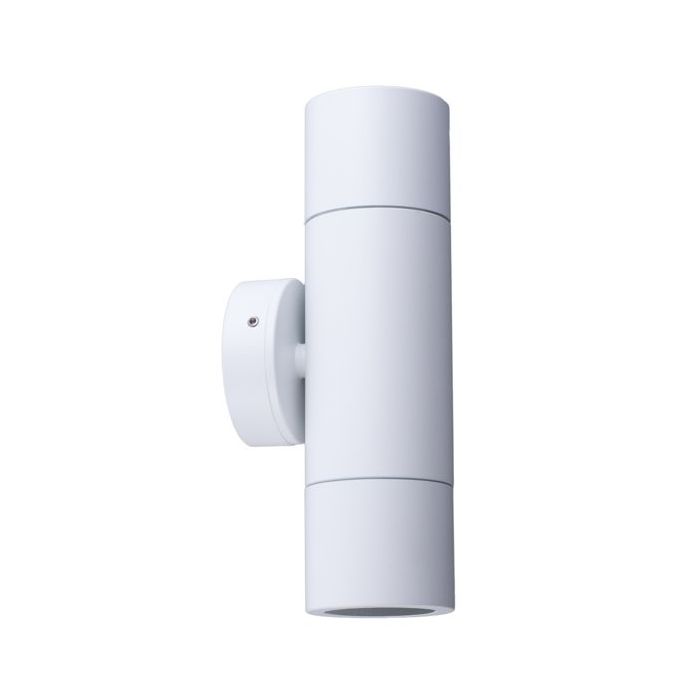 WALL GU10 X 2 (Max 35W HAL) PILLAR UP/DOWN WH PGUDWH CLa Lighting