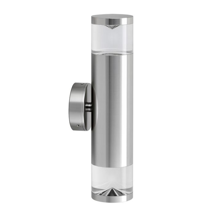 WALL MR16 X 2 (Max 20W HAL) PILLAR UP/DN TITANIUM PHARE02M CLA Lighting