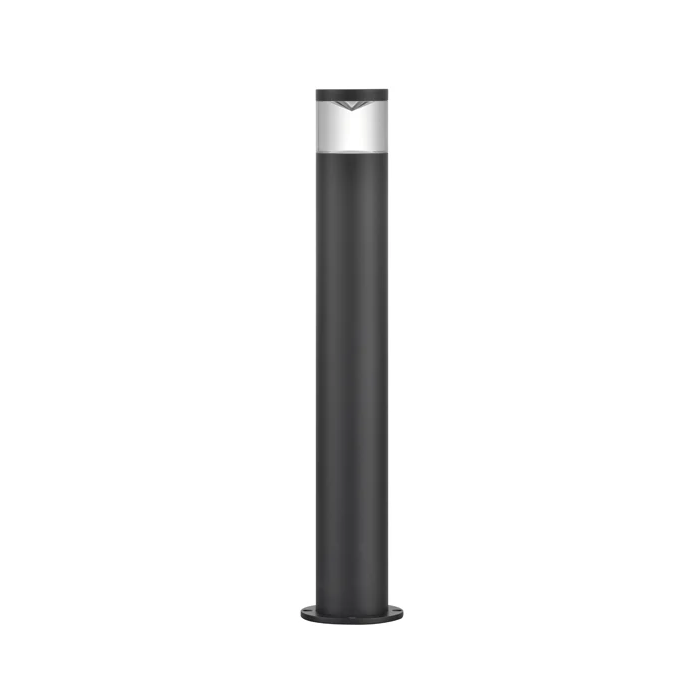 PHARE MR16 Surface Mounted Titanium Anti Glare Bollard Light PHARE03M