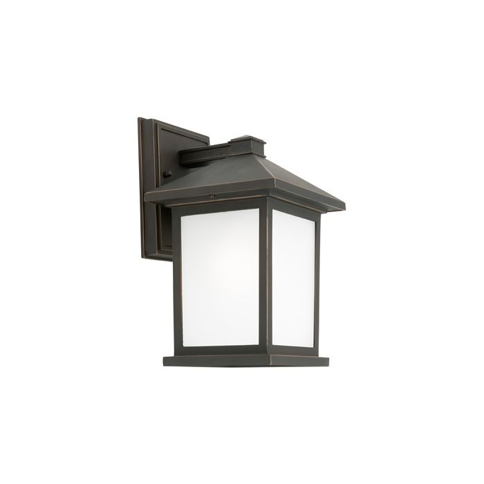 PLYMOUTH 1 LIGHT EXTERIOR WALL LIGHT BRONZE (PLYM1EBRZ) COUGAR LIGHTING