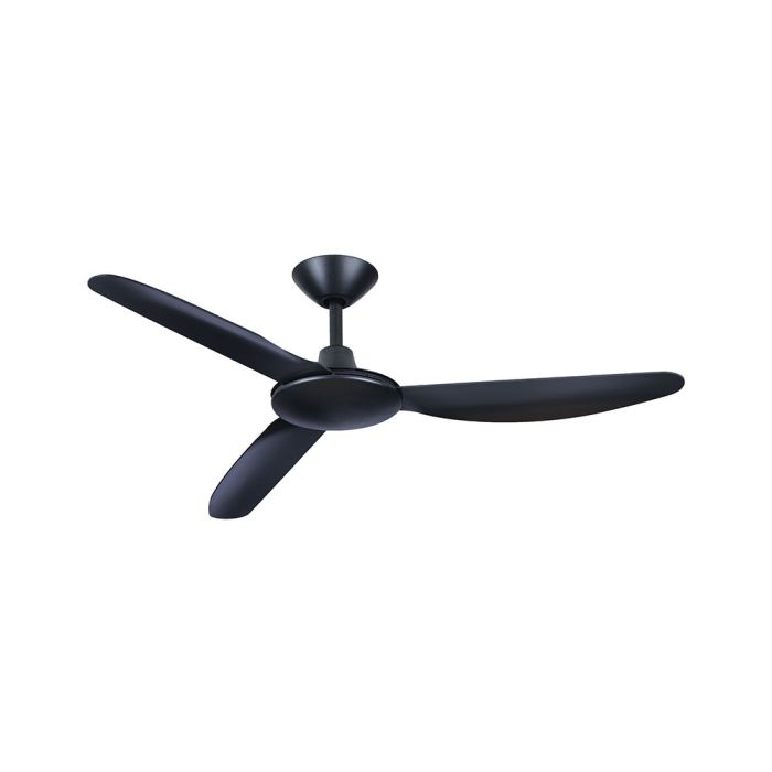 Polar 56" DC Ceiling Fan Matt Black - P3B576