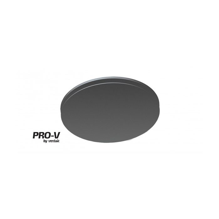 AIRBUS 150 - Premium Quality Side Ducted Exhaust Fan - Round - Black - PVPX150BL