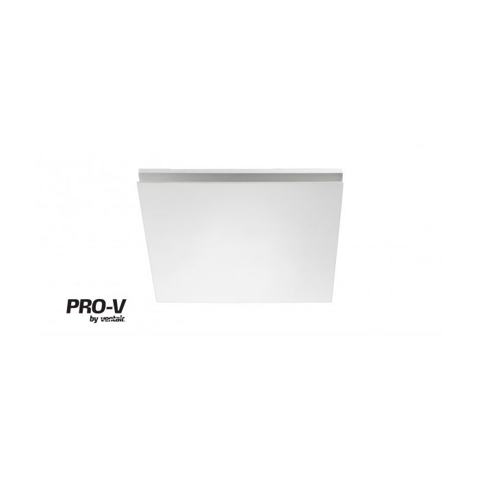 AIRBUS 150 - Premium Quality Side Ducted Exhaust Fan - Square - White - PVPX150WHSQ