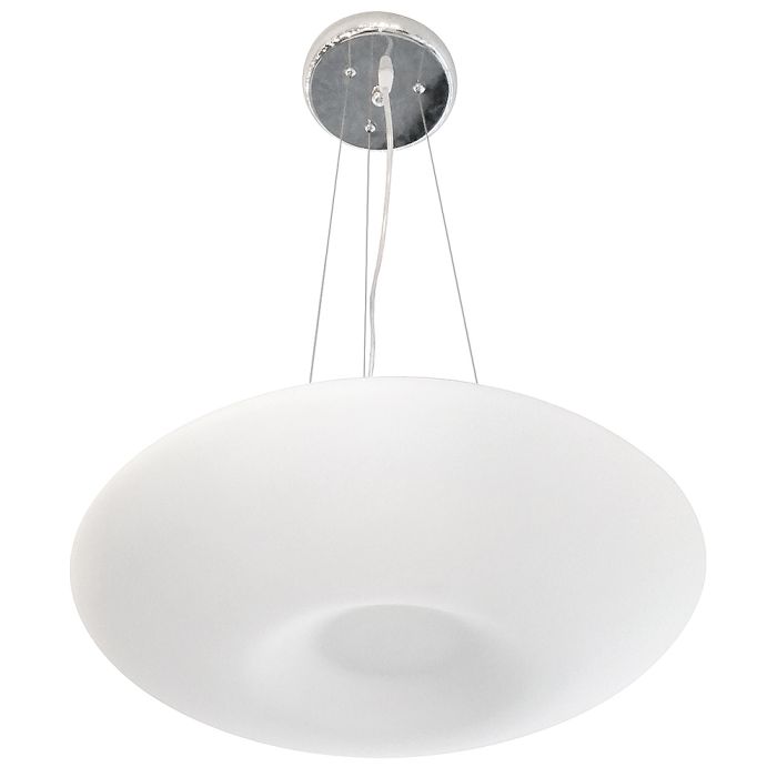 Elipse Ceiling Mount Pendant Silver/Grey, White 60W QH4803 Superlux