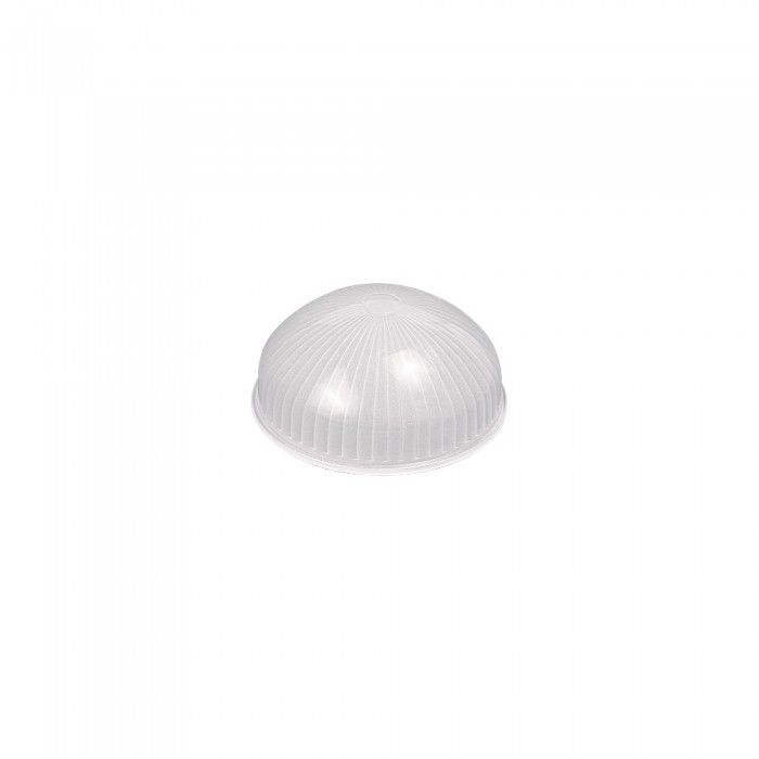 Small Round Bulkhead and Bollard shade White QJ1050 Superlux