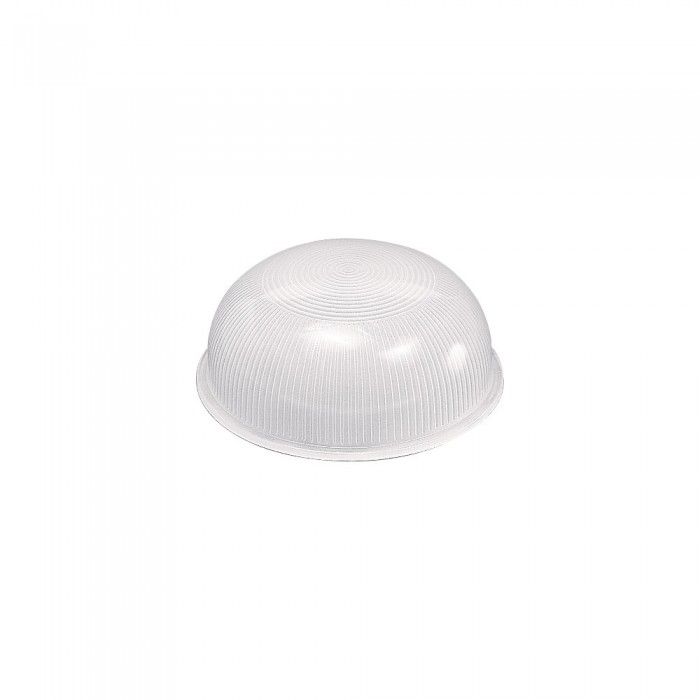 Large Round Bulkhead and Bollard Shade White QJ3050 Superlux