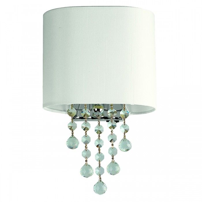 Sofia Wall Light White 60W R1051-1B-WH Superlux