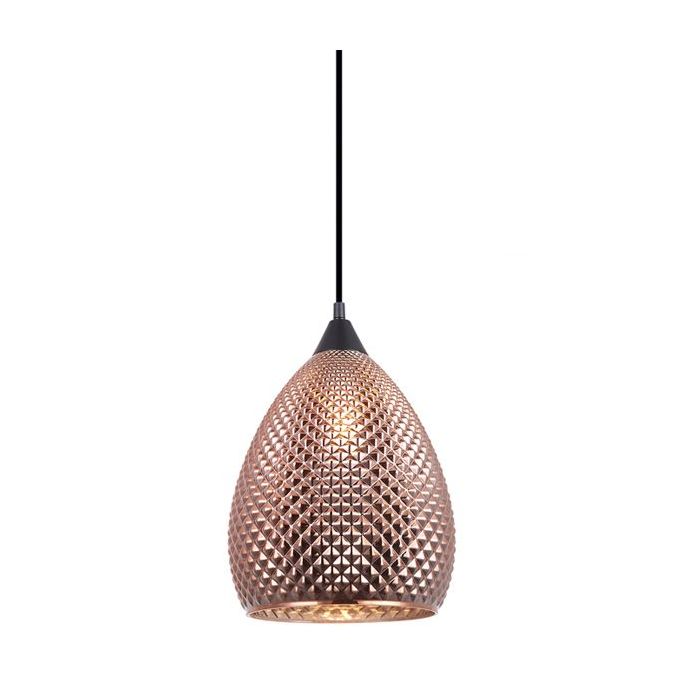 PENDANT ES 72W Copper Glass RICTUS3 Cla Lighting