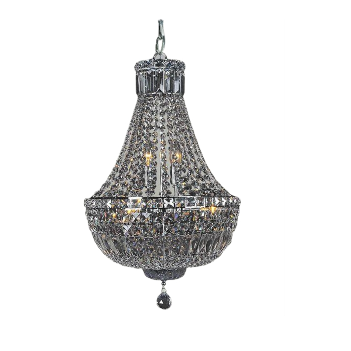 Classique Large 6 Light Crystal Pendant Light 1000111