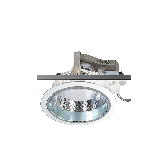 Commercial Fluorescent Small Diameter Downlight White 18W SDF96-HD218 Superlux