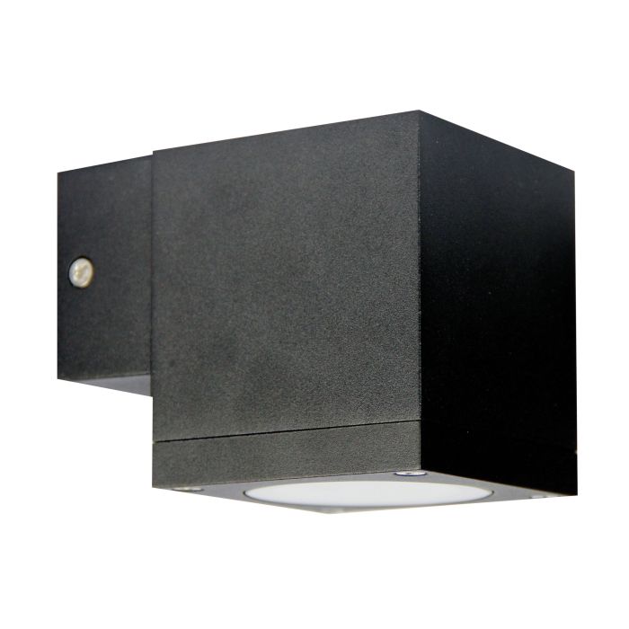 KUBE SINGLE Black SG Quality Outdoor Wall Light - SG71201BK