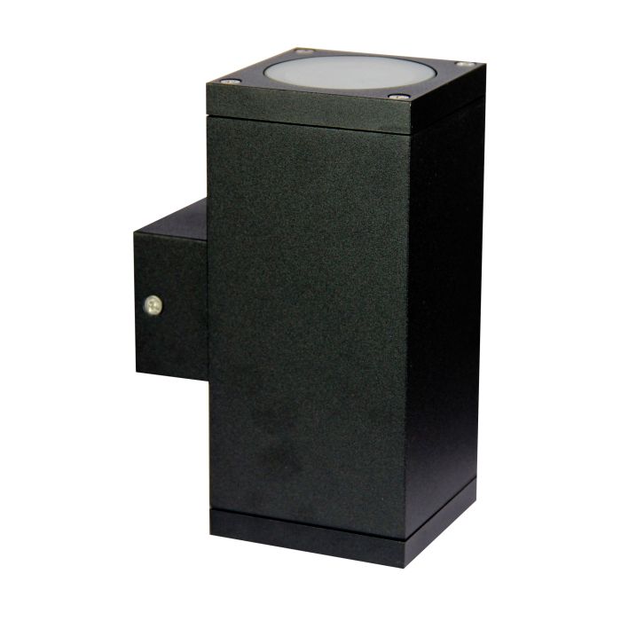 KUBE TWIN Black SG Quality Outdoor Wall Light - SG71202BK