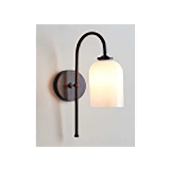 ARLINGTON WALL LIGHT MATT BLACK / OPAL - SL63311BK