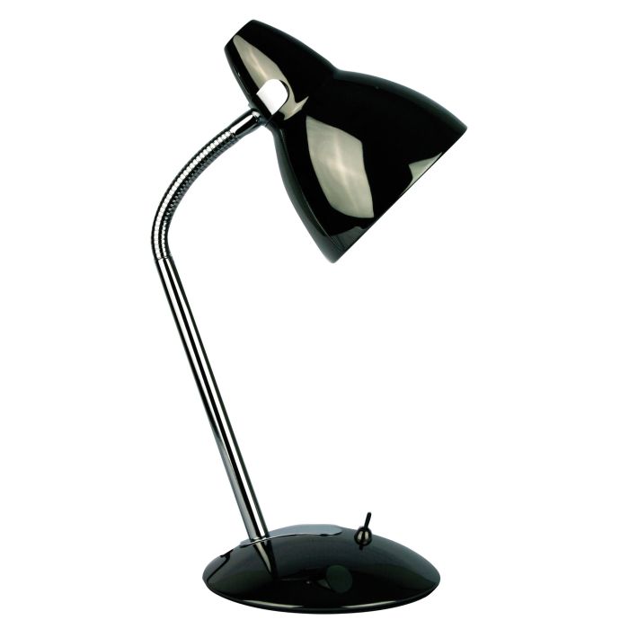 TRAX Gun Metal Classic Gooseneck Metal Task Lamp - SL98401GM