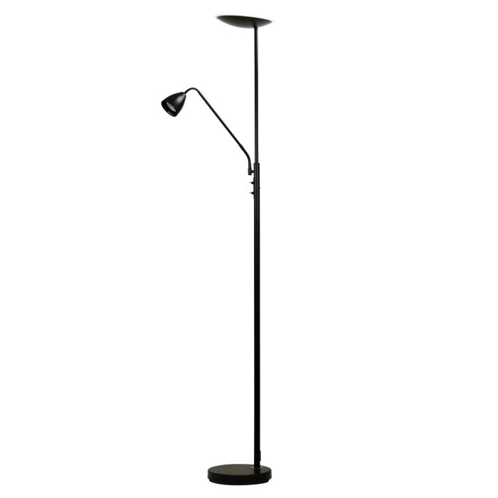 UP2 LED Black Mother and Child LED Floor Lamp - SL98595BK