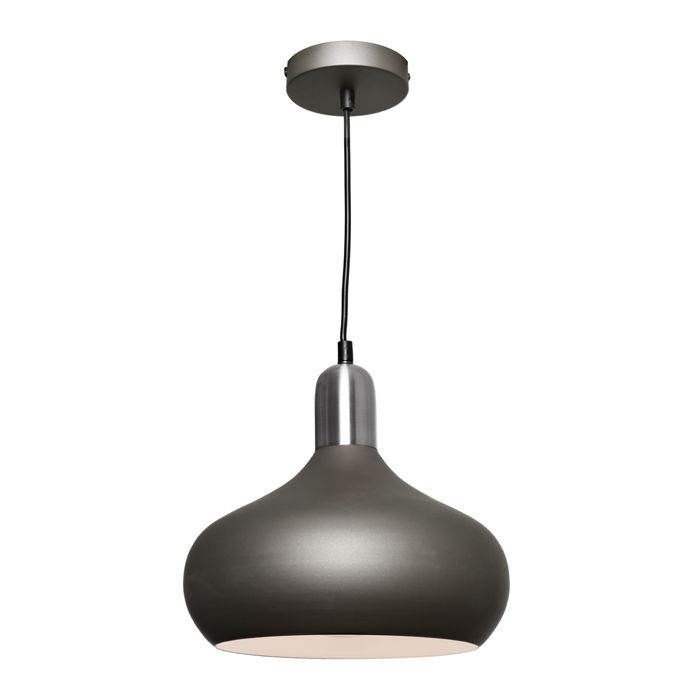 SLOAN 1 LIGHT PENDANT SATIN CHROME (SLOA1PSC) COUGAR LIGHTING