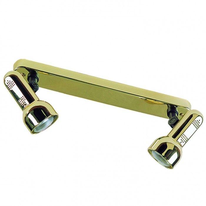 E14 R50 Double Bar Spotlight Brass 40W SM-B2-BS Superlux