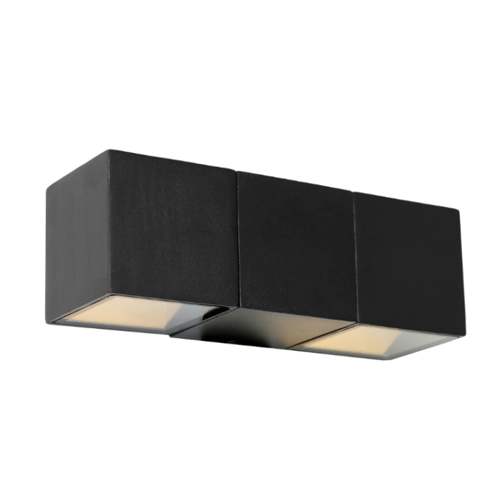 SOLA2EBLK, Exterior Wall Light, Cougar Lighting, Solano Series