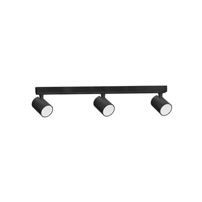 SPOT Interior GU10 Surface Mounted Spot Light 3 Light Bar Matte Black - SPOT-BAR3B