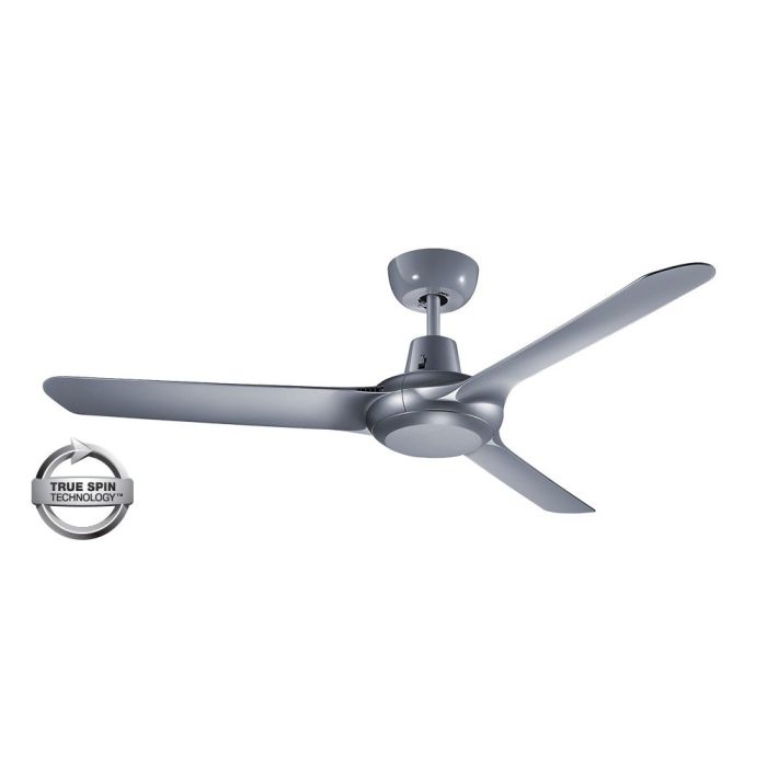 SPYDA - 50"/1250mm Fully Moulded PC Composite 3 Blade Ceiling Fan in Titanium - Indoor/Outdoor/Coastal SPY1253NTI Ventair