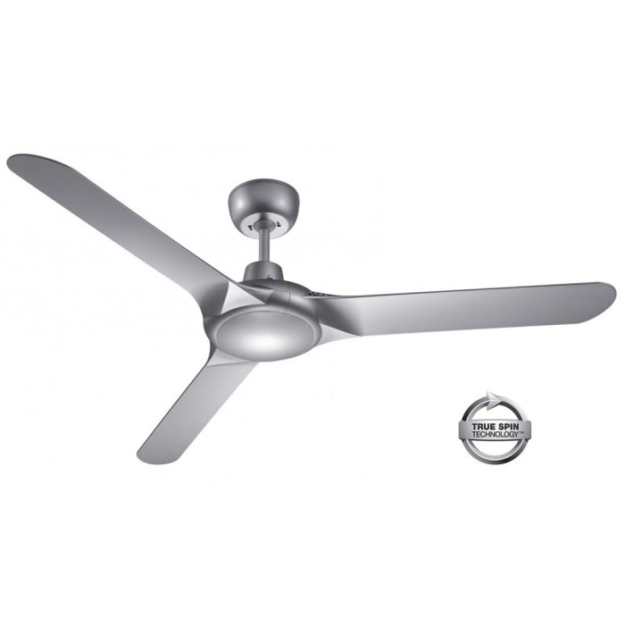 SPYDA - 56"/1400mm Fully Moulded PC Composite 3 Blade Ceiling Fan in Titanium - Indoor/Outdoor/Coastal SPY1423NTI Ventair