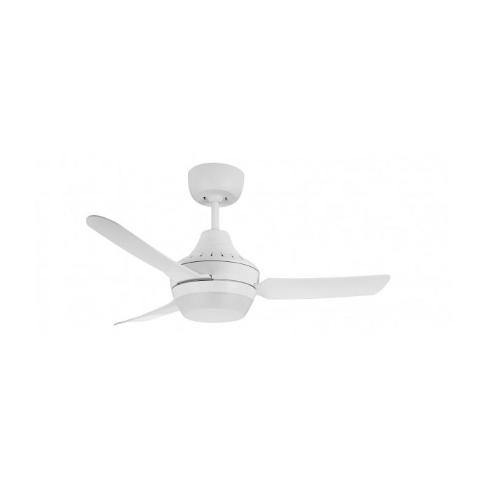 STANZA - 36" 3 Blade Ceiling Fan - White - With B22 Lamp holder Indoor Covered Outdoor - STA903WH-L