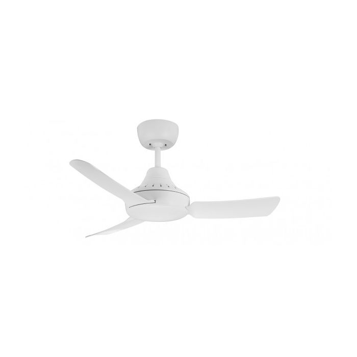 STANZA - 36" 3 Blade Ceiling Fan - White - Indoor Covered Outdoor - STA903WH