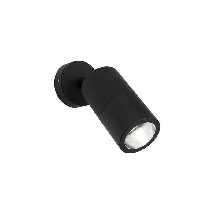 Cougar Lighting Stockholm 1lt Wall Black - STO1WBLK