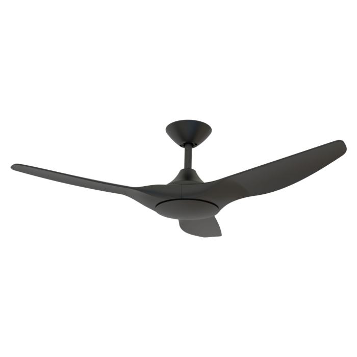 STRIKE 48 INCH DC 3 BLADE CEILING FAN BLACK/BLACK 60131